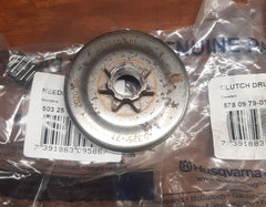 oem Husqvarna 450 Chainsaw Clutch Drum and bearing 578 09 79-01 NEW (A706)