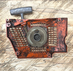 husqvarna 359 chainsaw starter/recoil cover assembly