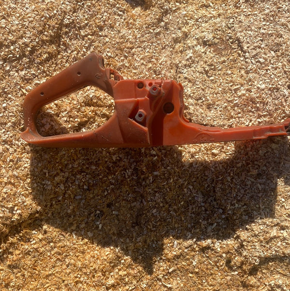 husqvarna 372, 362, 365 chainsaw fuel tank rear trigger handle bare bo