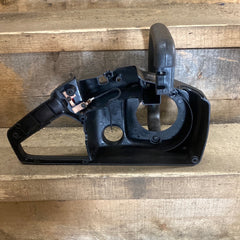 McCulloch 32cc to 38cc chainsaw left Rear Trigger Handle Body Case Half with top handle for Non spring mount type