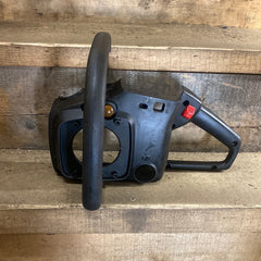 McCulloch 32cc to 38cc chainsaw left Rear Trigger Handle Body Case Half with top handle for Non spring mount type