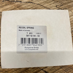 Husqvarna 61, 266 Chainsaw starter rewind recoil Spring 501 52 04-02 new (H-48)