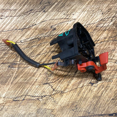 Jonsered CS 2238 chainsaw air filter housing with switch lever, contact and wires