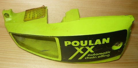 poulan xx 20 chainsaw clutch side cover/bar clamp