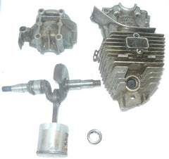frontier mark I chainsaw shortblock-piston, cylinder, crankshaft