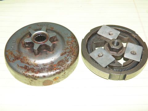 mcculloch power mac 6 chainsaw clutch sprocket assembly type 1