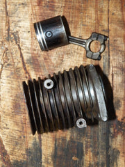 poulan xxv 25da chainsaw old style piston and cylinder set