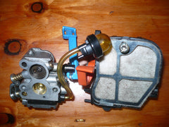 Husqvarna 240E Chainsaw Carburetor and Air Box Assembly