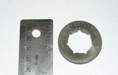 GB 3/8-8 Replaceable Clutch Rim Sprocket 3/8" 8 Tooth