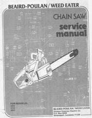 Poulan 3400 - 4000 Chainsaw Workshop downloadable pdf Service and Repair Manual