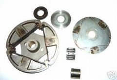Poulan 4200 Chainsaw Clutch Plate, Shoe Set, Bearing +