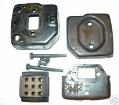 Poulan 4000 Chainsaw Muffler Assembly