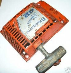 Husqvarna 42 Special starter cover and pulley assembly #2