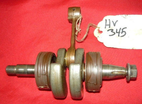 husqvarna 345 chainsaw crankshaft with connecting rod and bearings