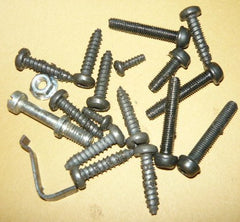 poulan 4018 chainsaw lot of misc. hardware - screws