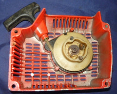 Jonsered 451 E, EV Chainsaw Starter Recoil Cover and Pulley