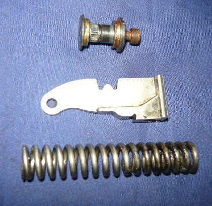 husqvarna 266 SE chainsaw brake spring, bolt and lever