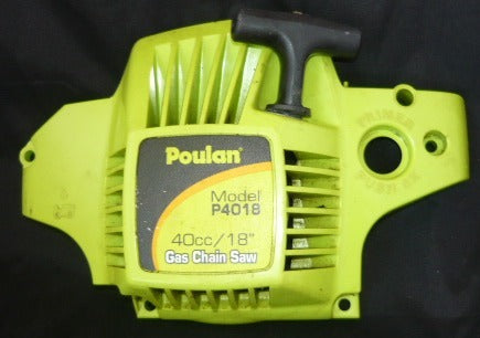 poulan 4018 chainsaw starter recoil cover and pulley kit