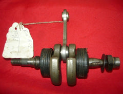 husqvarna 136 chainsaw crankshaft with connecting rod and bearings
