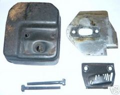 Jonsered 2041, 2045, 2050 Turbo Chainsaw Muffler #1 (kit with hardware)