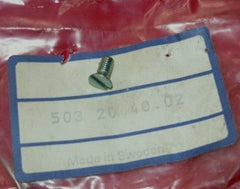 husqvarna 444, 162 chainsaw screw pn 503 20 40-02 new (bin H-24)