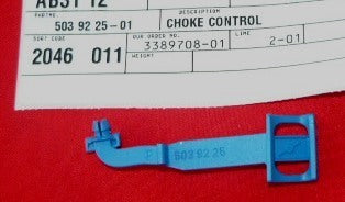 husqvarna 357, 359 chainsaw choke control pn 503 92 25-01 new (bin h-11)