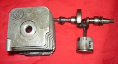 Stihl 015 AV, L Chainsaw Piston, cylinder and crankshaft