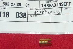 husqvarna 340, 345, 346 chainsaw thread insert pn 503 27 39-01 new box h-12