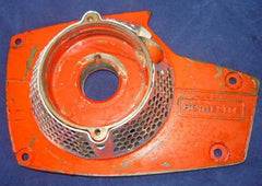 Homelite Super EZ Chainsaw Starter Cover and screen (metal, early model)