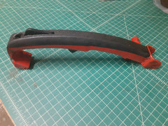 Homelite VI super 2 chainsaw rear trigger handle assembly