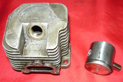 poulan micro xxv chainsaw piston and cylinder kit