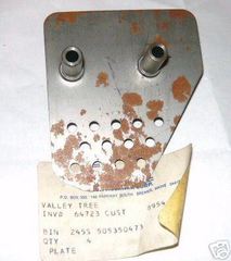 Partner Muffler Plate Part # 505 350473
