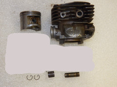 Husqvarna 372xp Chainsaw Piston and Cylinder 50mm Mahle (one broken cooling fin)