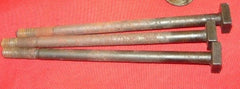 stihl 029, 039, ms310, ms290 chainsaw muffler bolt set of 3