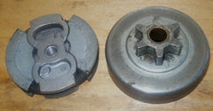 poulan micro xxv chainsaw spur sprocket drum with clutch assembly (early model)