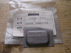 Shindaiwa 577 575 695 Spark Arrester PN 72230-15160 NEW