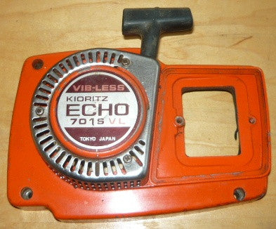 echo cs-701svl chainsaw complete starter recoil cover and pulley assembly