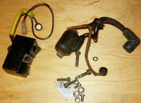 jonsered 521e, 521ev chainsaw complete 2 piece ignition coil kit