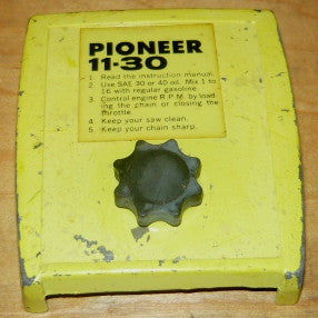 pioneer 11-30 chainsaw air filter cover and knob