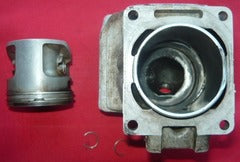 stihl ms 441 chainsaw piston and cylinder assembly