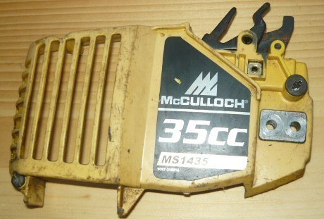 mcculloch ms1435 35cc chainsaw clutch cover