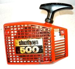 Shindaiwa 500 Chainsaw Starter Recoil Cover Pulley Assembly #1