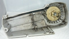 Craftsman 2.0 model # 358.355120 Chainsaw starter recoil cover and pulley assembly