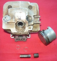 stihl ms 441 chainsaw piston and cylinder assembly