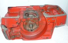 jonsered 670 chainsaw crankcase, crankshaft, rod #1