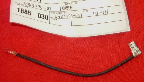 husqvarna 365, 372, 362 chainsaw wire cable pn 503 89 76-01 new box h-12
