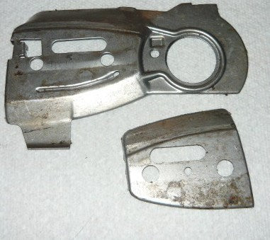 husqvarna 350 chainsaw inner and outer bar plate set