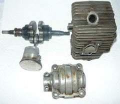 homelite 23av chainsaw shortblock- piston, cylinder, crankshaft