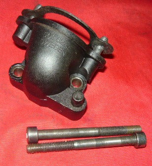 jonsered 670 chainsaw filter mount pn 503 62 14 with bolts and gasket