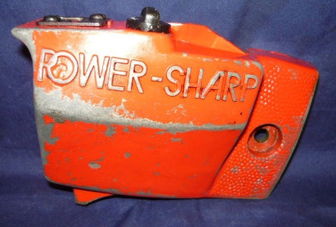 poulan xxv 25da chainsaw red power-sharp clutch cover